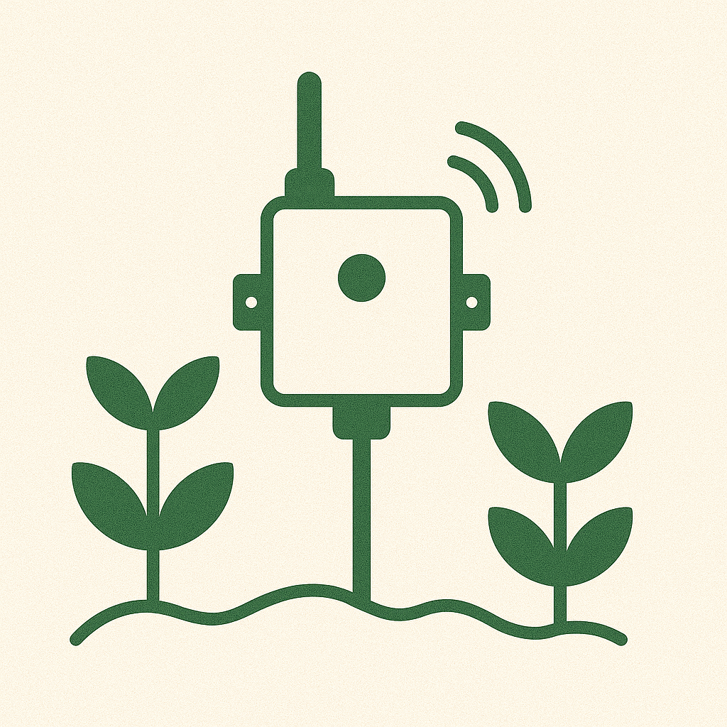 LoRa sensor node in tropical field